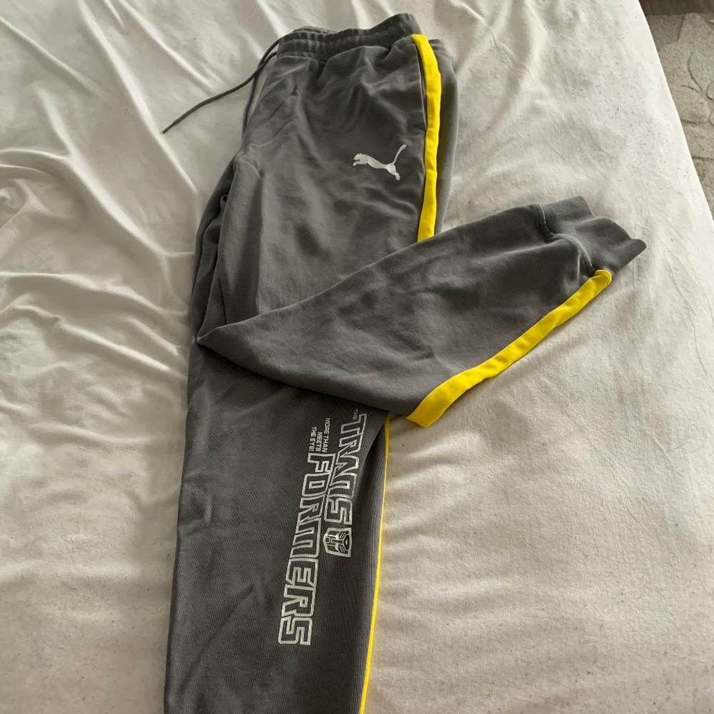 Puma X Transformers T7 Pants XL Bumblebee